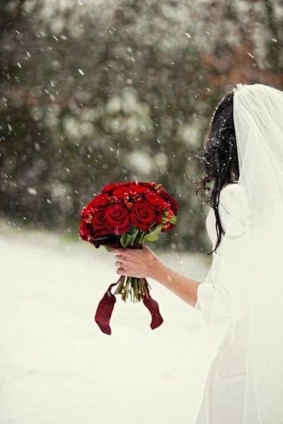 sposa inverno