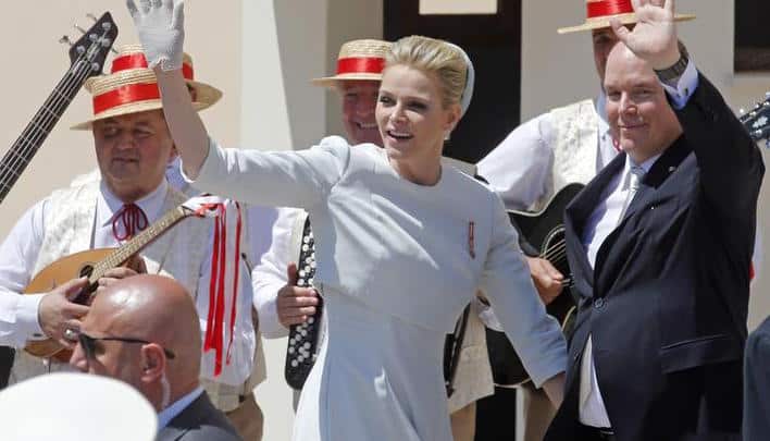 Alberto e charlene di Monaco