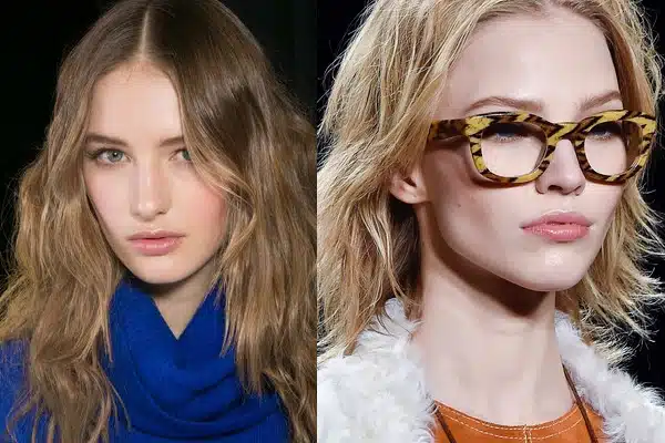 trucco per gli  occhiali