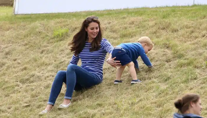Kate Middleton e George
