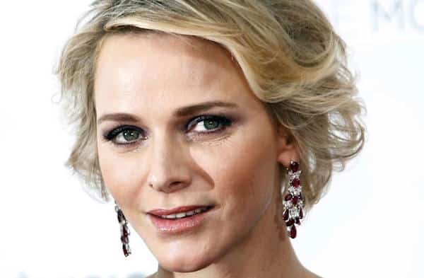 Princess Charlene of Monaco arrives to attend the opening ceremony of the 55th Monte Carlo Television Festival in Monaco