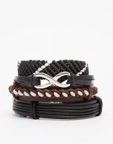 bracciali uomo in pelle