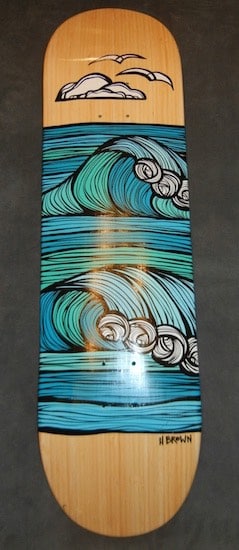 skateboard