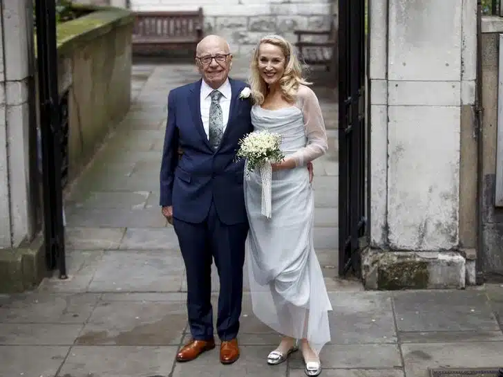 Nozze Murdoch Jerry Hall