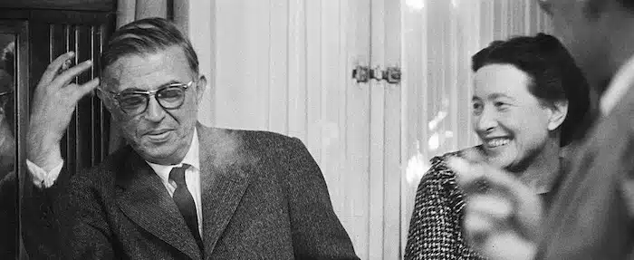 Simone De Beauvoir e Jean-Paul Sartre