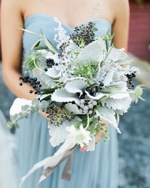 bouquet sposa inverno