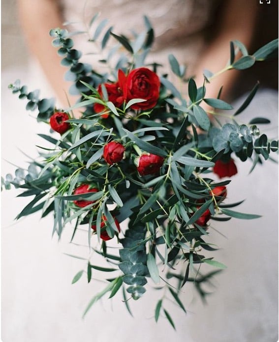 bouquet sposa rose ulivo