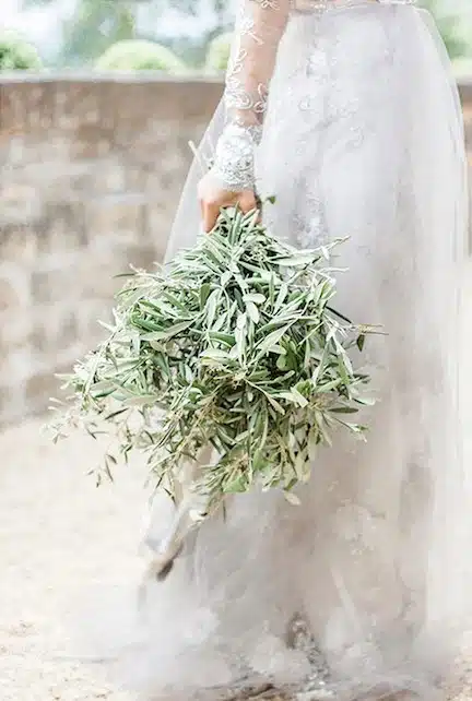 bouquet sposa ulivo