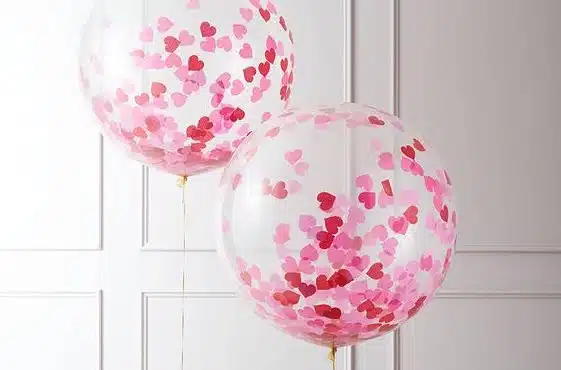 palloni cuori