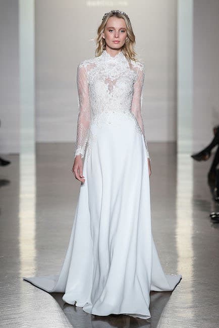 Pronovias abito sposa inverno 2018