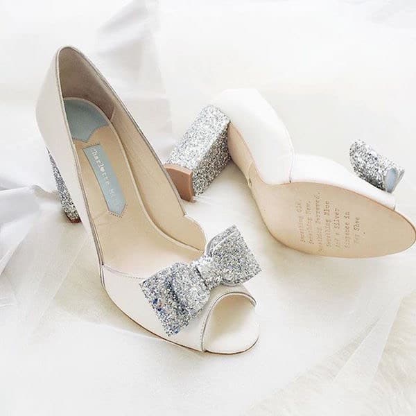 Scarpe sposa Charlotte Mills 2017