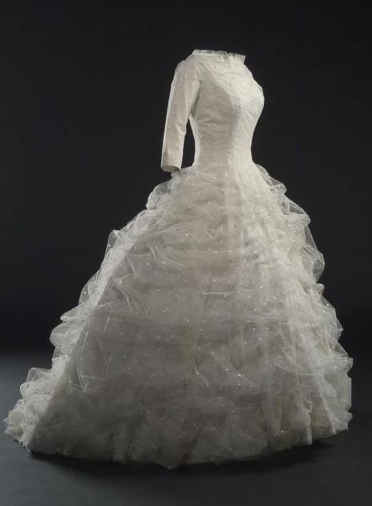 abito sposa vintage balenciaga