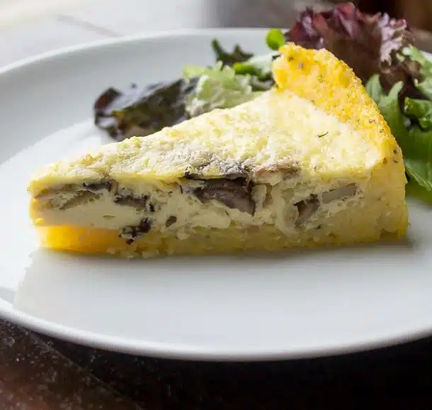 polenta con funghi