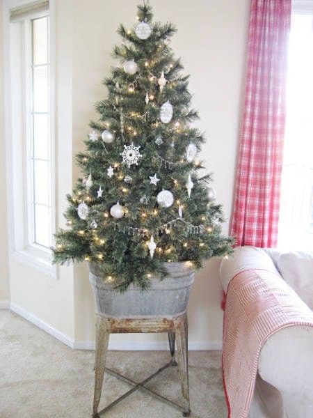 Natale albero casa piccola