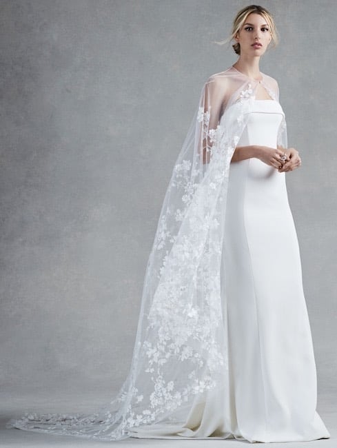 abito sposa Oscar de la renta A-I-2017
