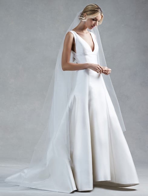 oscar de la renta abito da sposa 2017-inverno -08