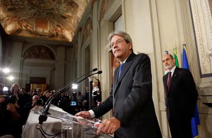 Paolo Gentiloni governo