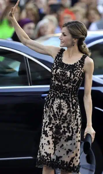 letizia Ortiz abito varela premio asturie 2016