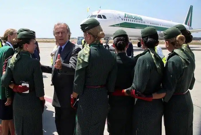 Alitalia montezemolo fiumicino