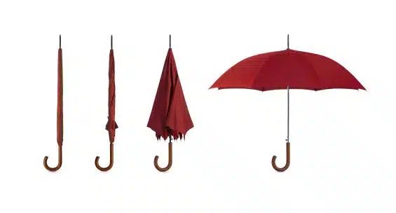 ombrello rosso