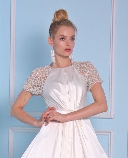 acconciatura sposa chignon alto 2017