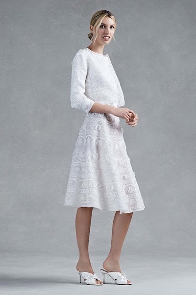 de_la_renta_abito sposa autunno inverno 2017