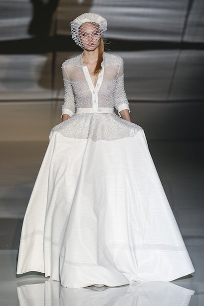 Isabel Zapardiez sposa inverno 2017