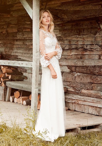 Jenny Packham sposa inverno 2017