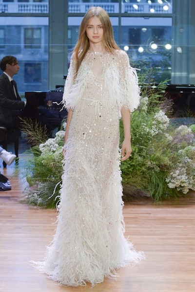 Monique Lhuillier, Bridal Fall 2017, New York, October 7 2016