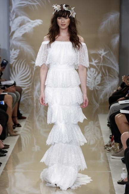 Theia abito bianco sposa inverno 2017
