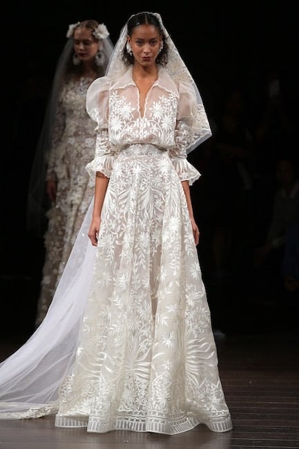 abito da sposa naeem khan inverno 2018