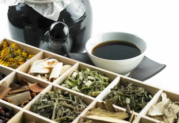 foglie secche tisane
