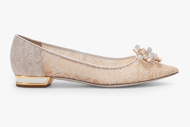 ballerina pizzo sposa rene caovilla 2017