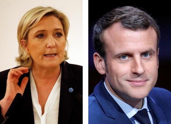 le pen macron francia elezioni