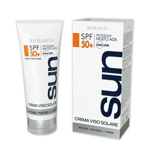 Bioearth crema solare viso