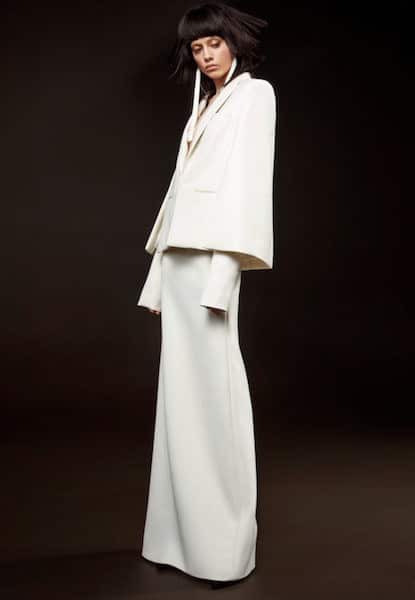 abito sposa avorio primavera 2018 Vera Wang