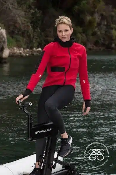 charlene di Monaco gara moto acqua marzo 2017