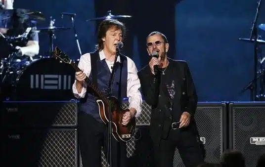 Paul McCartney Ringo Starr