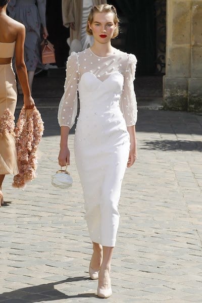 Sergeenko abito sposa bianco