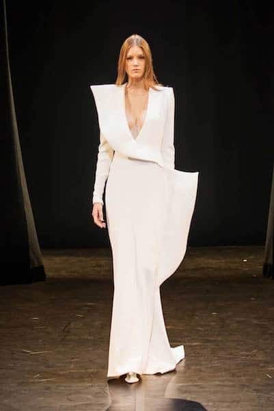 Stephane Rolland abito alta moda inverno 2018