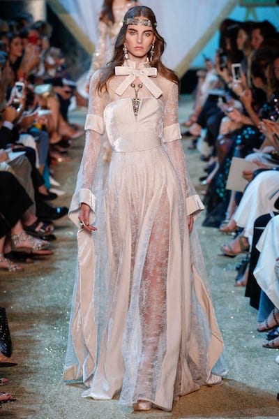 abito sposa elie Saab alta moda inverno 2018