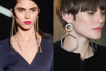 orecchini moda inverno 2017-2018