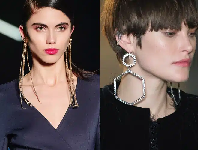 orecchini moda inverno 2017-2018