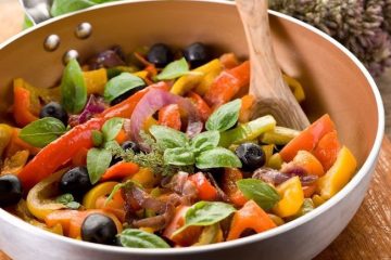 ricetta peperonata leggera