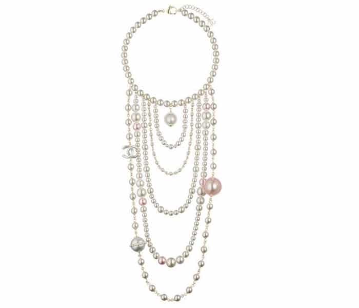 collana chanel perle multifilo inverno 2018