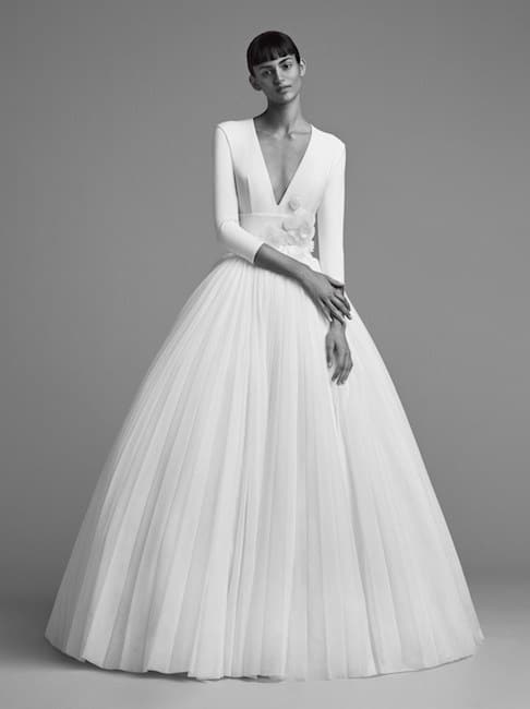 viktor-and-rolf abito da sposa inverno 2018