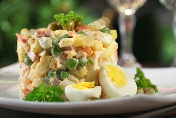 Insalata russa natalizia donnesulweb