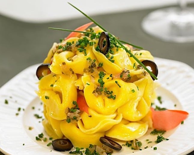 cena di capodanno a casa tortellini samone affumicato