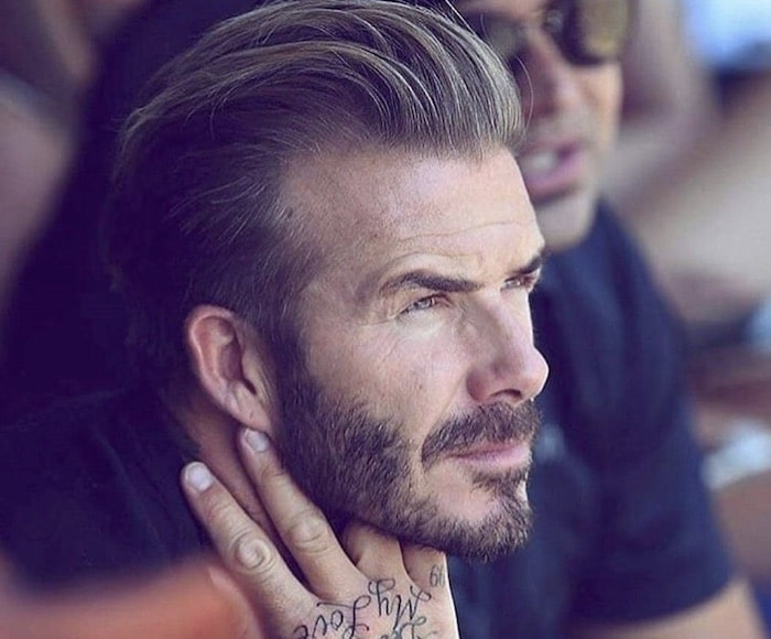 beckham taglio capelli 2018