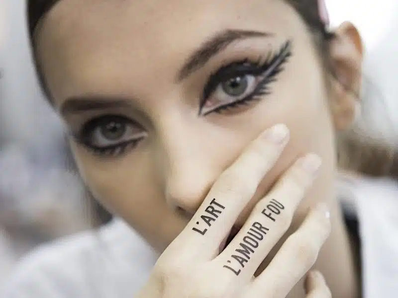 dior-couture trucco grafico